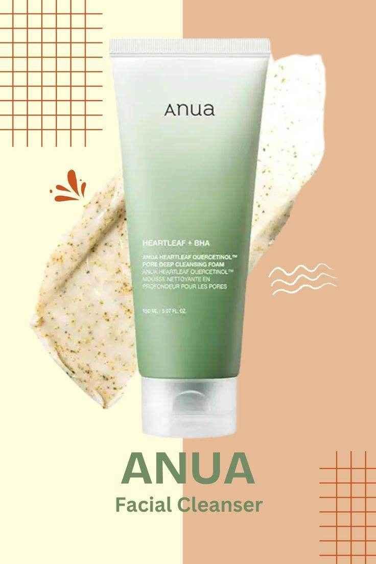 Anua Heartleaf Quercetinol Deep Cleansing Foam 150ml - Facial Cleanser - Anua -- United Arab Emirates -- Pinky Cosmetics
