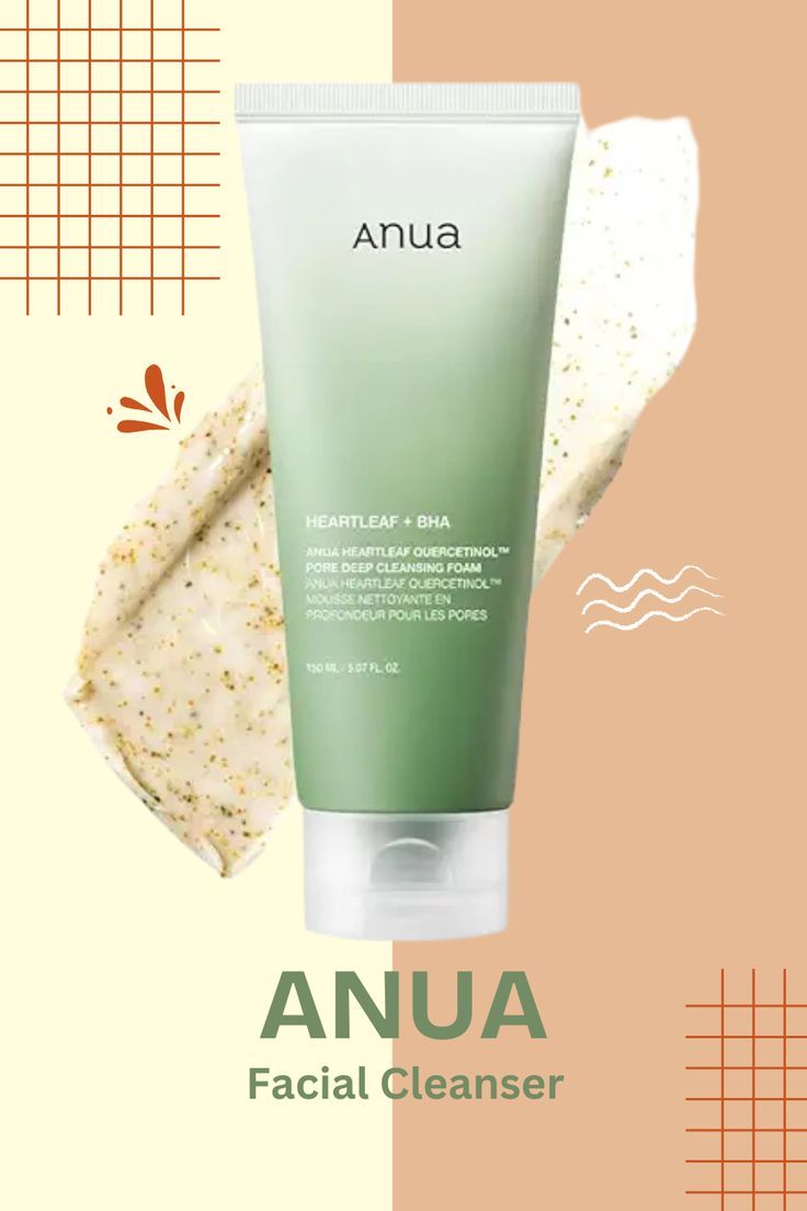 Anua Heartleaf Quercetinol Deep Cleansing Foam 150ml - Pinky Cosmetics