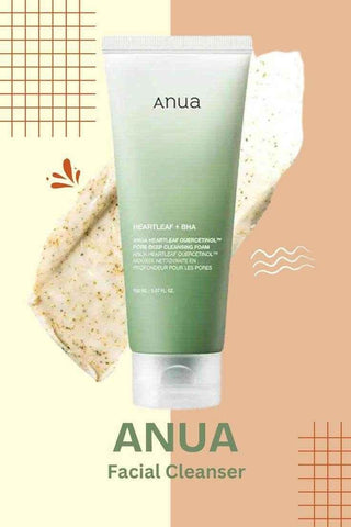 Anua Heartleaf Quercetinol Deep Cleansing Foam 150ml - Facial Cleanser - Anua -- United Arab Emirates -- Pinky Cosmetics