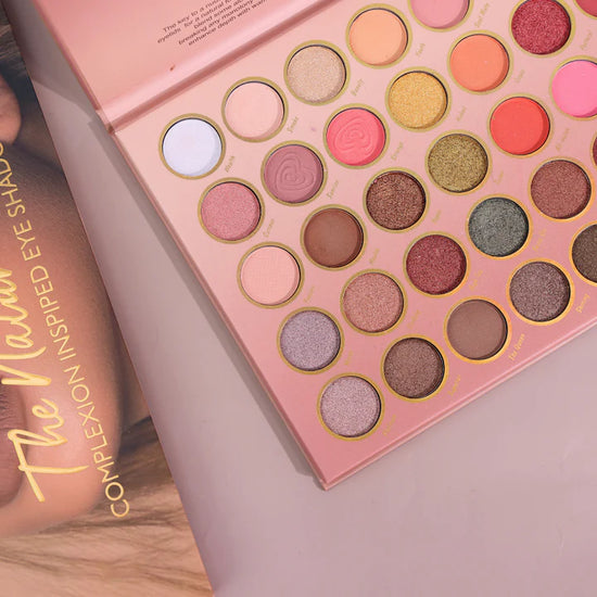 The Natural Nudes Eyeshadow Palette - 45 color - Pinky Cosmetics
