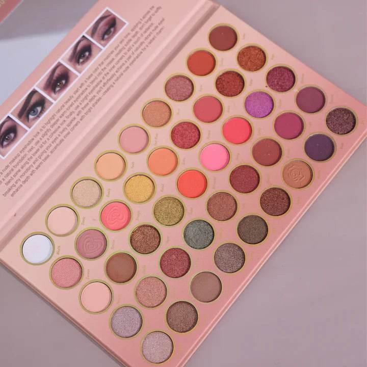 The Natural Nudes Eyeshadow Palette - 45 color - Eyeshadow Palette - IGOODCO -- United Arab Emirates -- Pinky Cosmetics