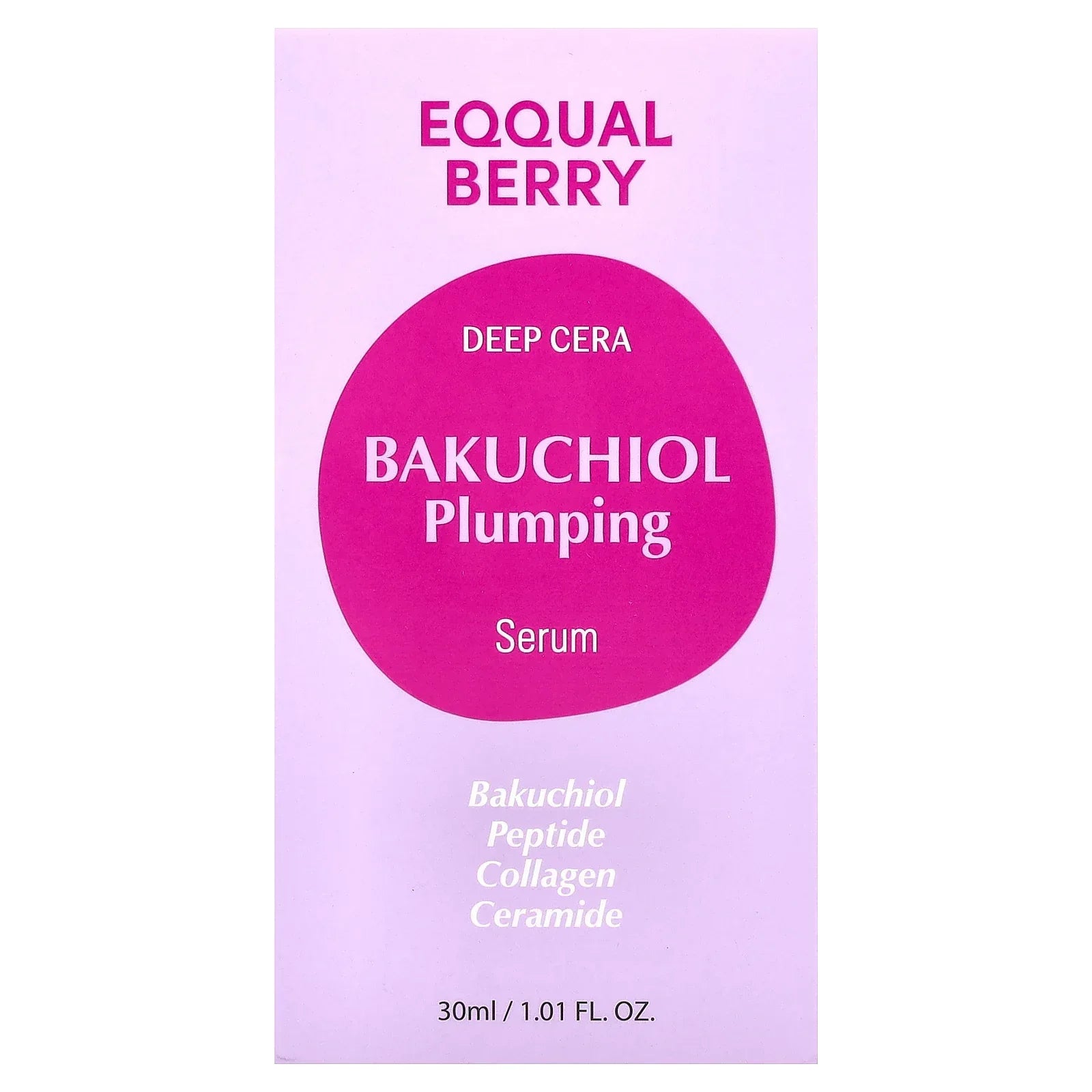 Bakuchiol Plumping Serum - EQQUAL BERRY Deep Cera - Serum - EQQQUAL BERRY -- United Arab Emirates -- Pinky Cosmetics