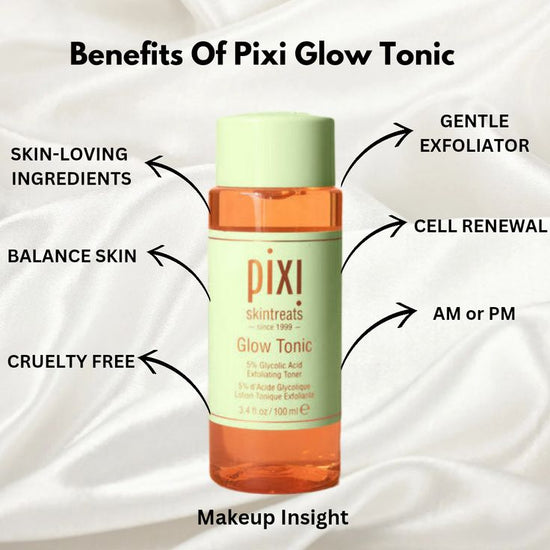 Pixi Glow Tonic – 5% Glycolic Acid Exfoliating Toner - Pinky Cosmetics