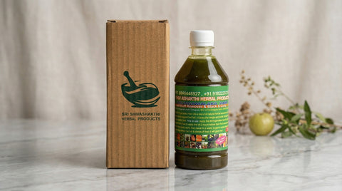 Sri Shivashakthi Herbal Hair Oil (500ml) Sri Shivashakthi Herbal Products Hair Oil  Pinky Cosmetics