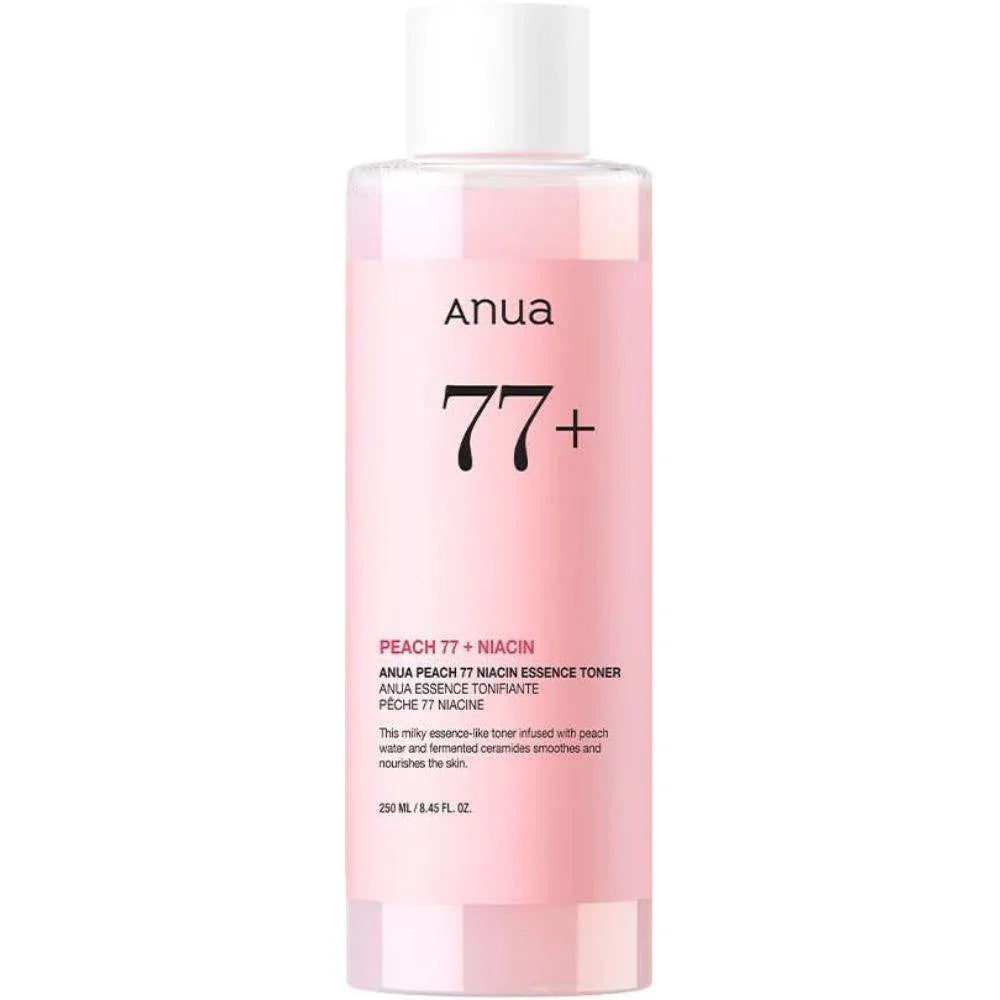 Anua Peach 77+ Niacin Essence Toner – Hydrating & Brightening - Facial Toner / Essence Toner - Anua -- United Arab Emirates -- Pinky Cosmetics