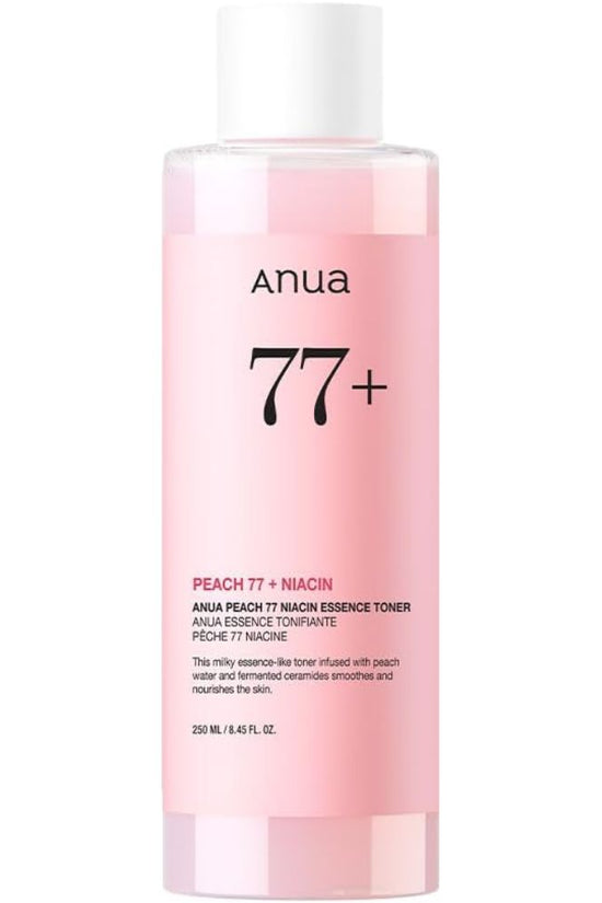 Anua Peach 77+ Niacin Essence Toner – Hydrating & Brightening - Pinky Cosmetics