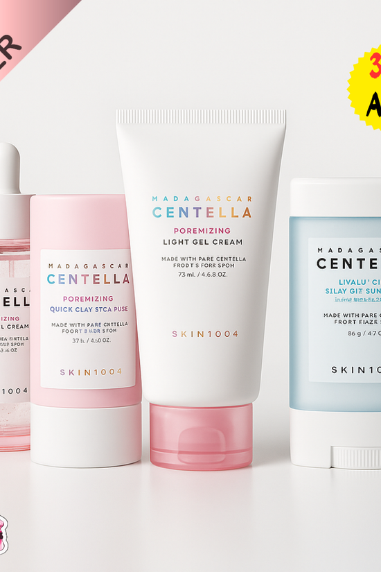 SKIN1004 Madagascar Centella Set - Soothing & Pore Care SKIN1004 offer set  Pinky Cosmetics