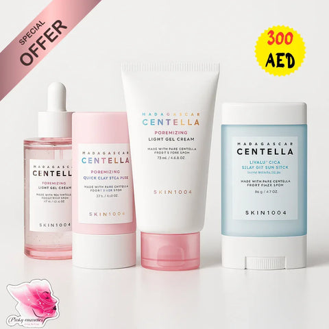 SKIN1004 Madagascar Centella Set - Soothing & Pore Care - offer set - SKIN1004 -- United Arab Emirates -- Pinky Cosmetics