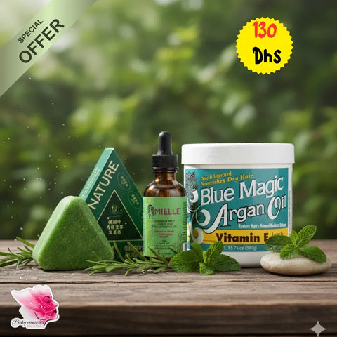 Hair Growth Treatment Bundle - Ultimate Strengthening Trio - offer set - Pinky Cosmetics -- United Arab Emirates -- Pinky Cosmetics