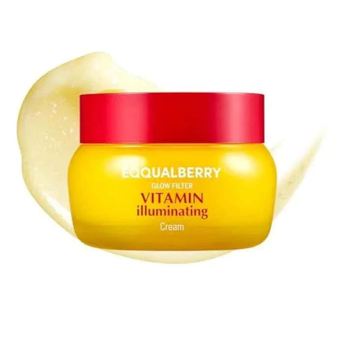 Equalberry Vitamin Illuminating Cream - Glow Filter - Face Moisturizer - EQUALBERRY -- United Arab Emirates -- Pinky Cosmetics