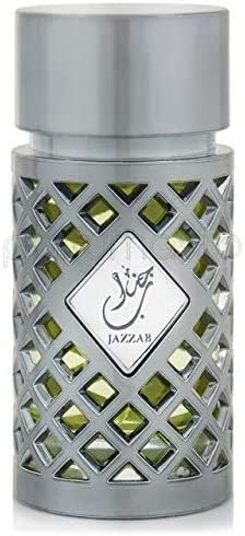 Jazzab Silver Perfume 100ml Unisex Perfume Spray Fresh Arabic Eau de Parfum Fragrance Citrus Woody - Pinky Cosmetics