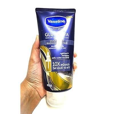 Vaseline Gluta - Hya OverNight Radiance Repair Serum Burst Body Lotion Size - 300ml Pack Of 1 - - Pinky Cosmetics -- United Arab Emirates -- Pinky Cosmetics