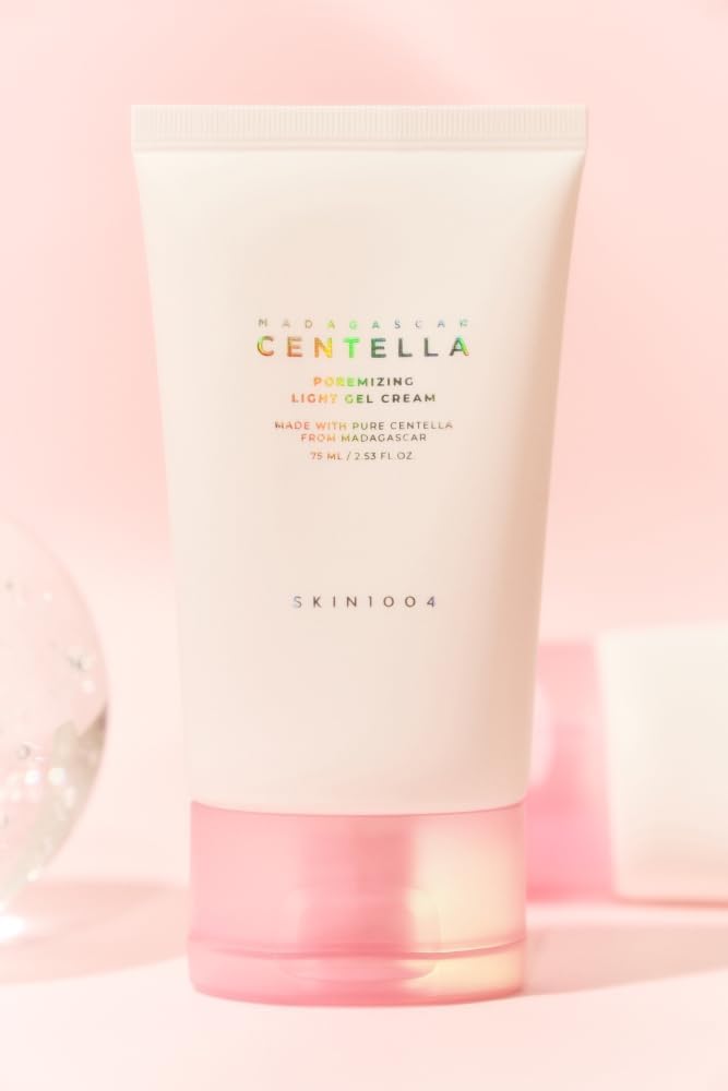 SKIN1004 Madagascar Centella Poremizing Light Gel Cream (75ml) – Hydrating & Pore-Minimizing - Pinky Cosmetics