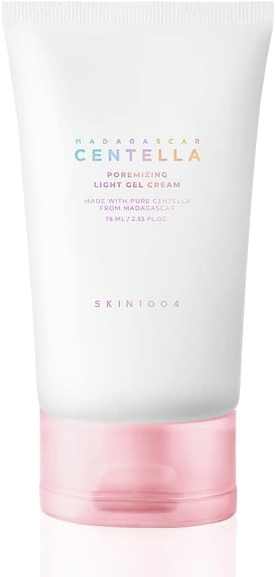 SKIN1004 Madagascar Centella Poremizing Light Gel Cream (75ml) – Hydrating & Pore-Minimizing - Pinky Cosmetics