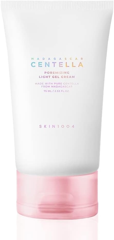 SKIN1004 Madagascar Centella Poremizing Light Gel Cream (75ml) – Hydrating & Pore-Minimizing - Pinky Cosmetics