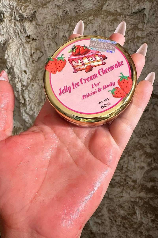 Jelly Ice Cream Cheesecake – Hand & Body Moisturizing Gel 🍓✨