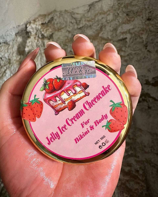 Jelly Ice Cream Cheesecake – Hand & Body Moisturizing Gel 🍓✨