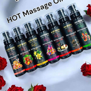 Edible Hot Massage Oil – 120ml - Pinky Cosmetics