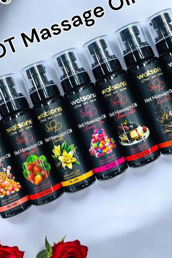 Edible Hot Massage Oil – 120ml - Pinky Cosmetics
