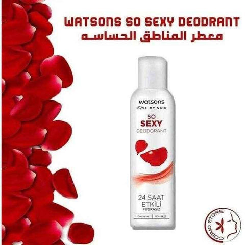 Watsons So Sexy Body Deodorant Spray – 150ml - Deodorant Spray - Watsons -- United Arab Emirates -- Pinky Cosmetics