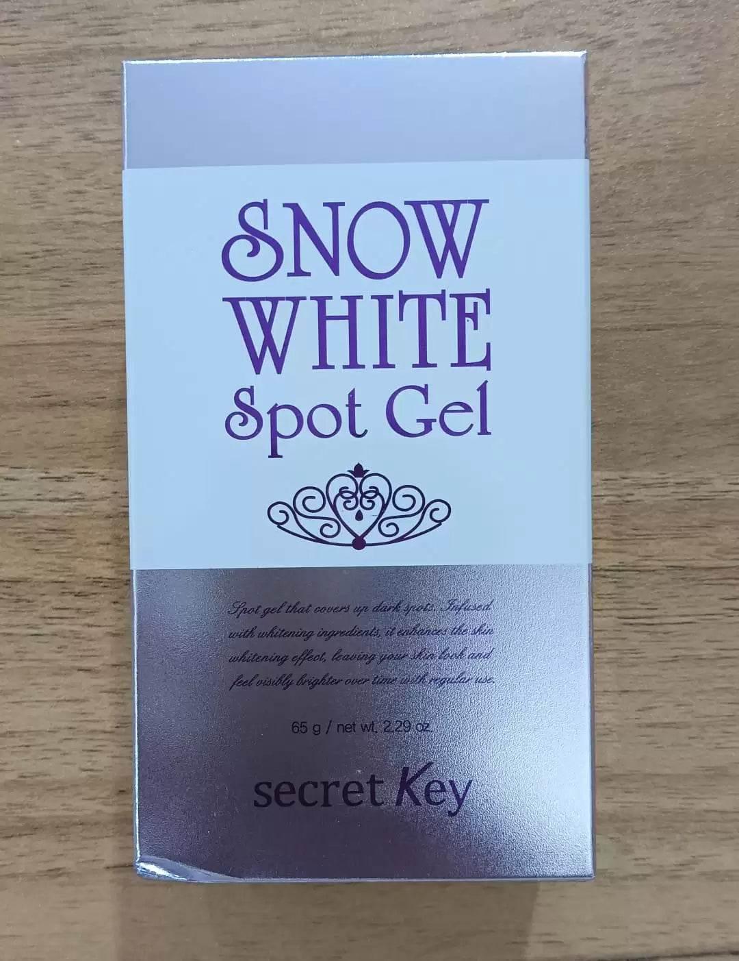 Secret Key Snow White Spot Gel - Brightening Care - Face Brightening - Secret Key -- United Arab Emirates -- Pinky Cosmetics