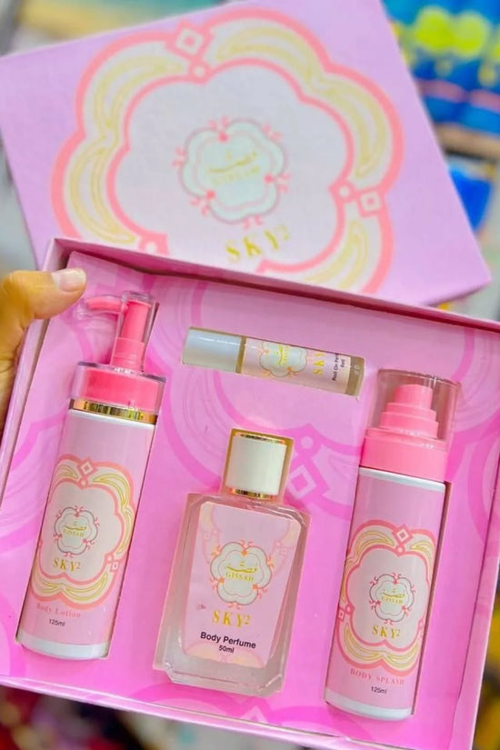 Gissah SKY2 Perfume Set - Luxurious Floral Fragrance Gissah Perfume  Pinky Cosmetics