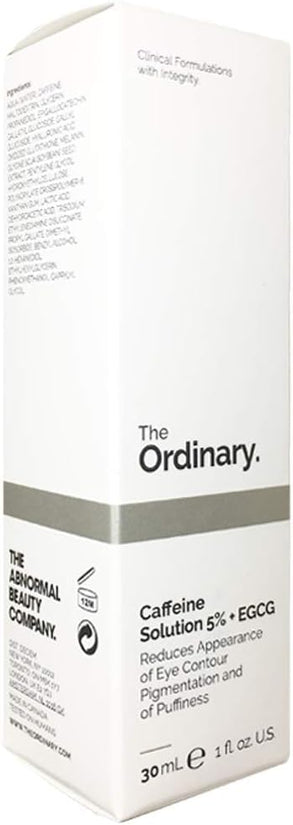 The Ordinary Caffeine Solution 5% + EGCG (30ml) – Say Goodbye to Tired Eyes! 👀✨ - Pinky Cosmetics