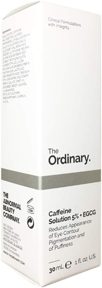 The Ordinary Caffeine Solution 5% + EGCG (30ml) – Say Goodbye to Tired Eyes! 👀✨ - Pinky Cosmetics