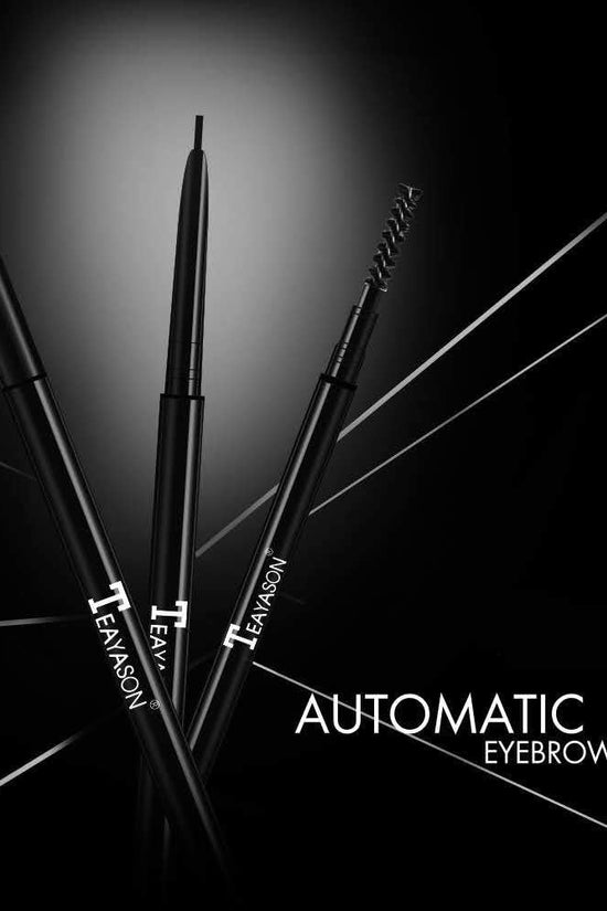 1.5mm ultra-fine eyebrow pencil automatic rotation eyebrow pencil,durable, sweat-proof and not easy to take off make-up, five colors available(02#Gray) - Pinky Cosmetics