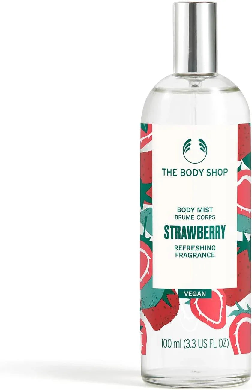 THE BODY SHOP Strawberry Body Mist - - Pinky Cosmetics -- United Arab Emirates -- Pinky Cosmetics