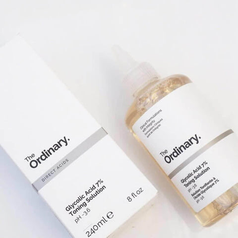 Glycolic Acid 7% Skin Lighting Toning Solution 240ml - - Pinky Cosmetics -- United Arab Emirates -- Pinky Cosmetics