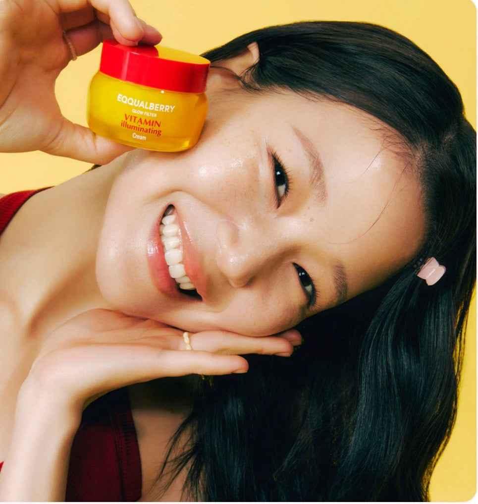 Equalberry Vitamin Illuminating Cream - Glow Filter - Face Moisturizer - EQUALBERRY -- United Arab Emirates -- Pinky Cosmetics