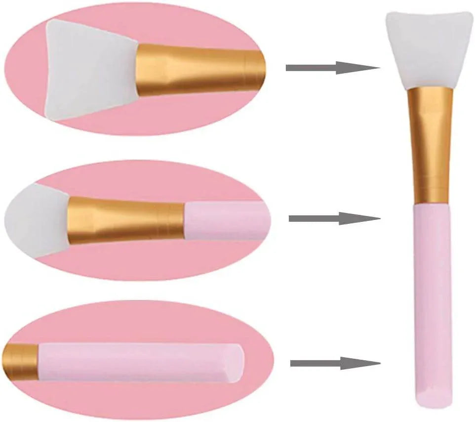 Silicone Face Mask Brushes - DIY Beauty Tool Set - Makeup Tools & Brushes - tool -- United Arab Emirates -- Pinky Cosmetics