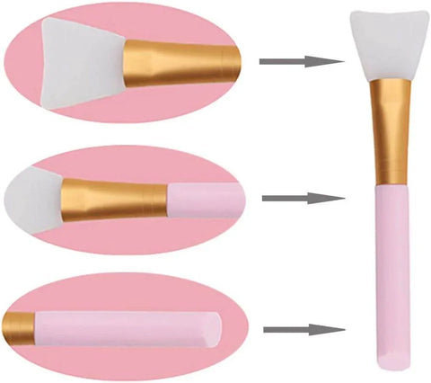 Silicone Face Mask Brushes - DIY Beauty Tool Set - Makeup Tools & Brushes - tool -- United Arab Emirates -- Pinky Cosmetics