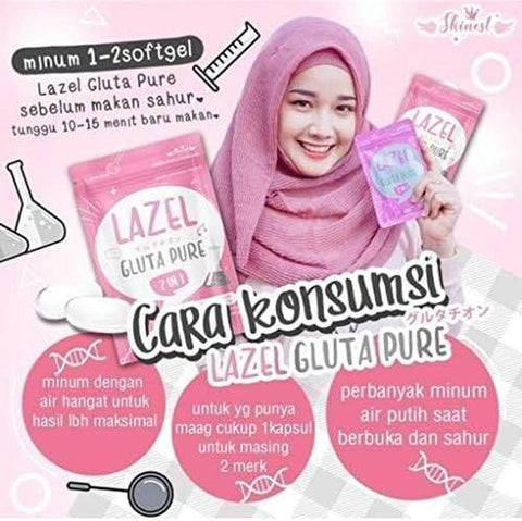 Shinest LAZY Food Supplement - Natural Ingredients - 30 Softgels - Food Supplement - Shinest -- United Arab Emirates -- Pinky Cosmetics