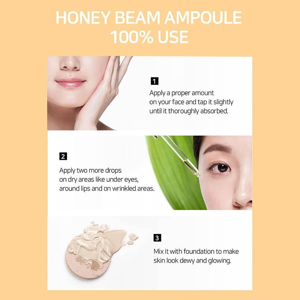 Skin Honey Beam Ampoule 30ml - - Pinky Cosmetics -- United Arab Emirates -- Pinky Cosmetics