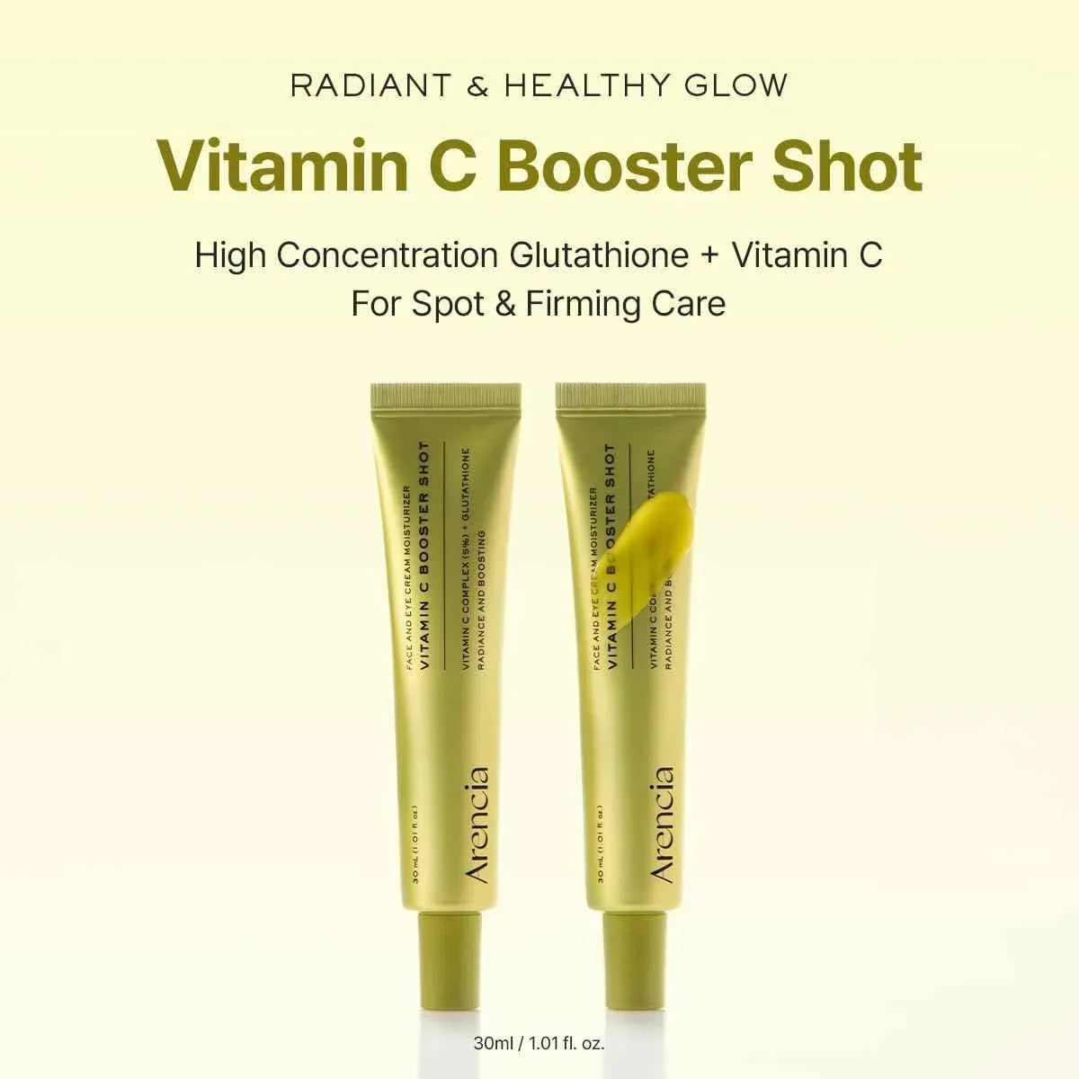 Vitamin C Eye Cream - Arencia Radiance Boost - Eye Cream - Arencia -- United Arab Emirates -- Pinky Cosmetics