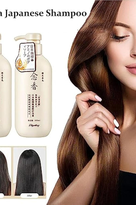 Sakura Japanese Hair Growth Shampoo & Conditioner Set - Pinky Cosmetics