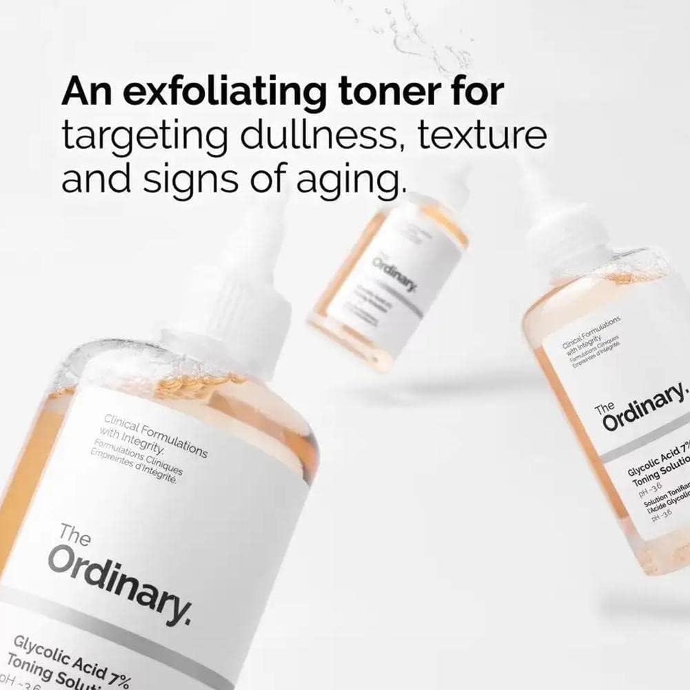 Glycolic Acid 7% Skin Lighting Toning Solution 240ml - Pinky Cosmetics