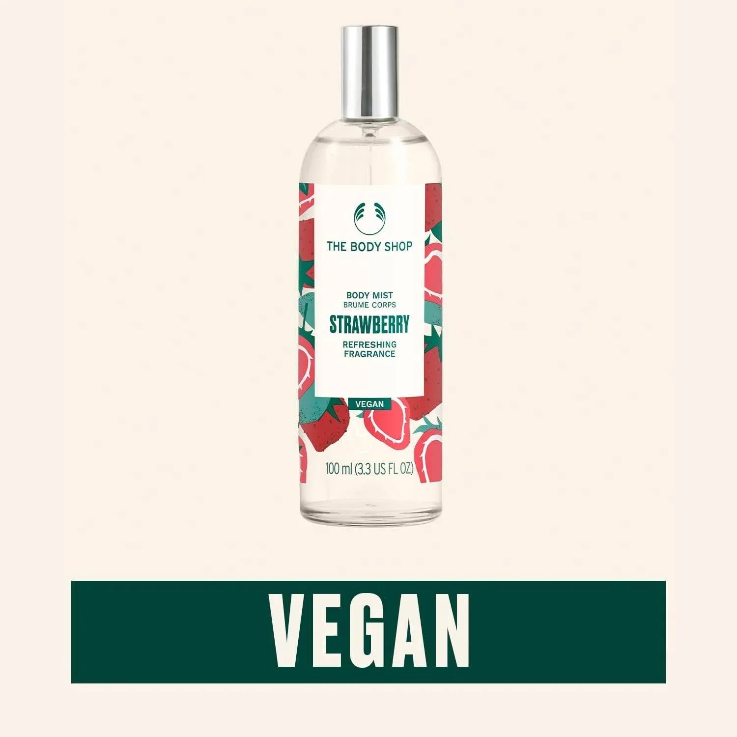 THE BODY SHOP Strawberry Body Mist - - Pinky Cosmetics -- United Arab Emirates -- Pinky Cosmetics