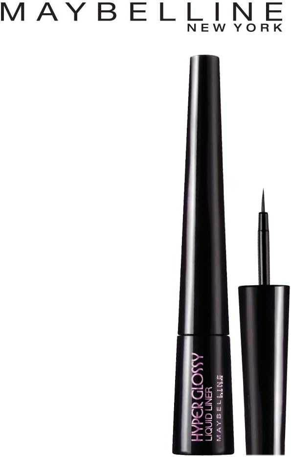 Maybelline Hyper Glossy Liquid Liner - With FREE GIFT (Pair of Multicolor Bangles) - Pinky Cosmetics