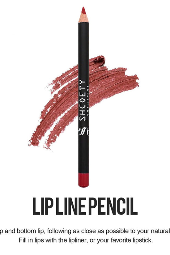 SHCOETY 12-Piece Matte Lip Liner Pencil Set - Pinky Cosmetics