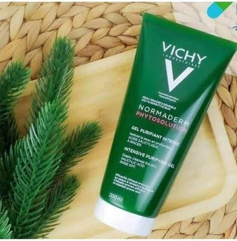 Vichy Normaderm Phytosolution Intensive Purifying Gel 200ml - Facial Purifying Cleanser - Vichy -- United Arab Emirates -- Pinky Cosmetics