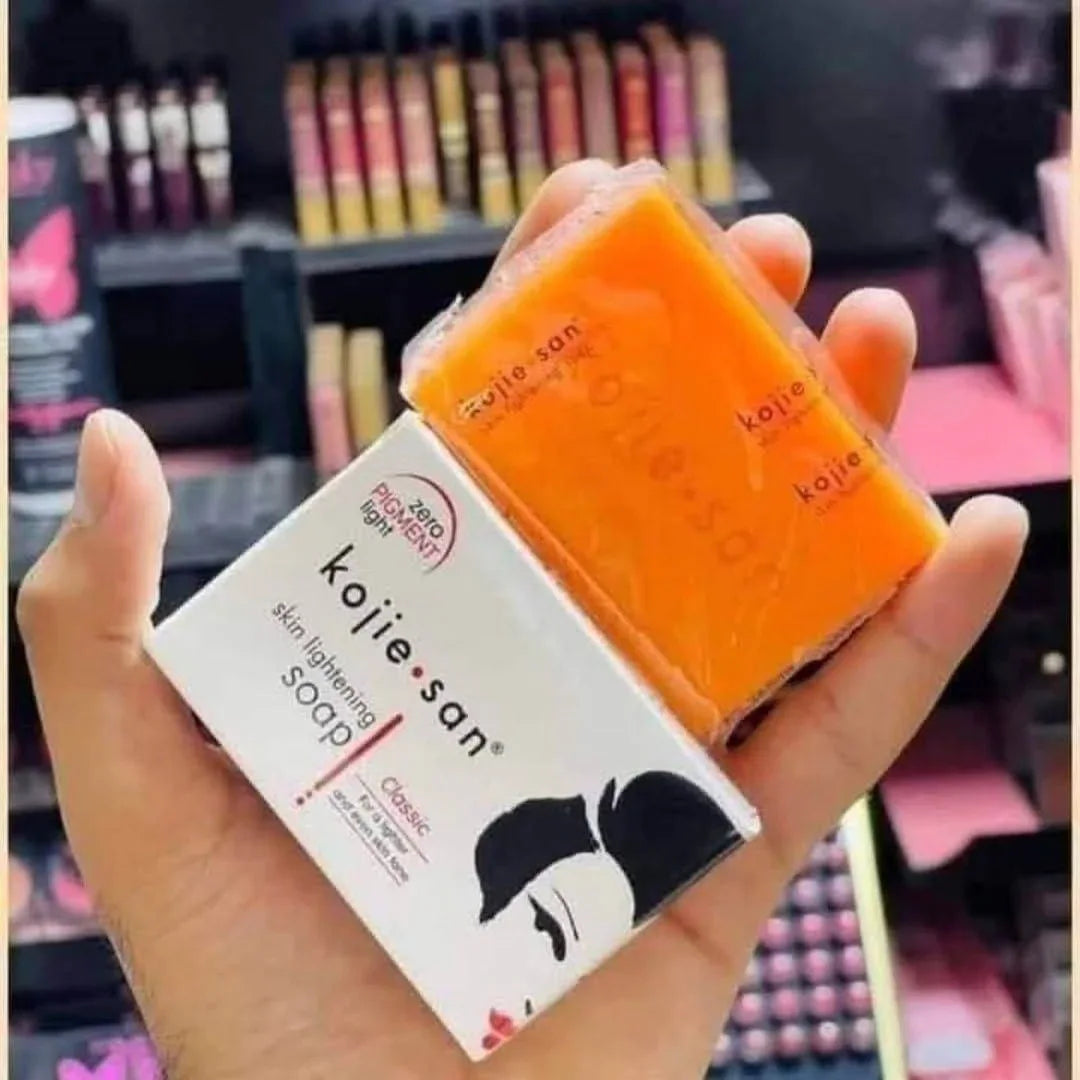 Kojie San Fruit Soap - Natural Skin Lightening Papaya Soap 135g - Natural Lightening Soap - Kojie San -- United Arab Emirates -- Pinky Cosmetics