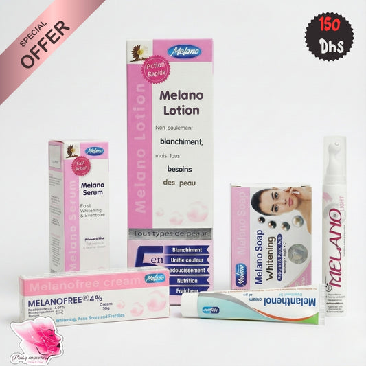 Melano Whitening Skincare Set – Brighten & Even Tone
