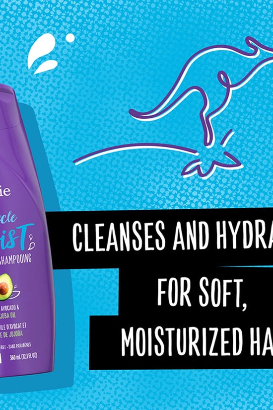 Aussie Miracle Curls Shampoo with Coconut & Jojoba Oil, For All Hair Types, Paraben Free, 26.2 fl oz - Pinky Cosmetics