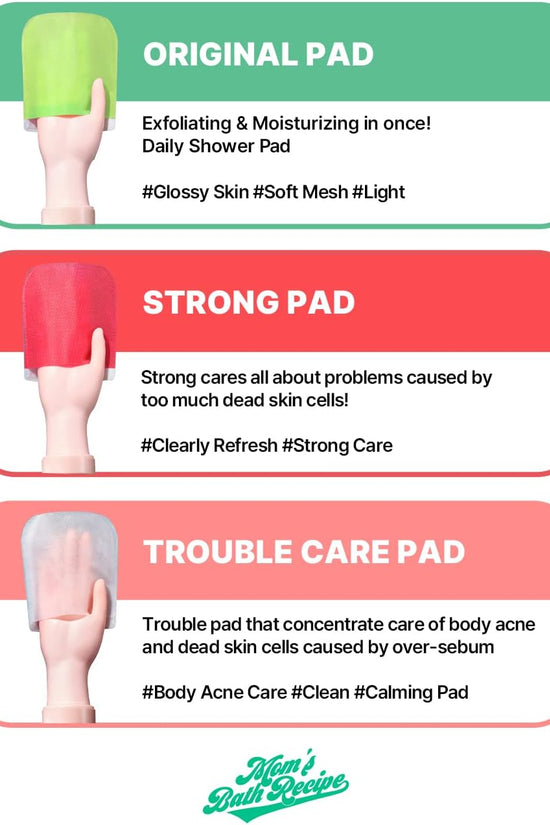 MOM’S BATH RECIPE PEELING PAD (TROUBLE CARE) - Pinky Cosmetics