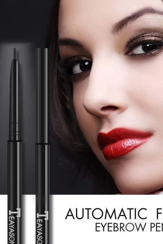 1.5mm ultra-fine eyebrow pencil automatic rotation eyebrow pencil,durable, sweat-proof and not easy to take off make-up, five colors available(02#Gray) - Pinky Cosmetics