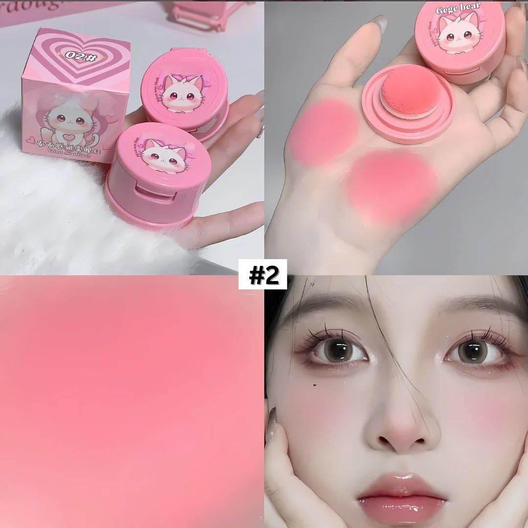 Pinky Cosmetics Blusher Pack - Flair Fusion Mini with Mirror - - Pinky Cosmetics -- United Arab Emirates -- Pinky Cosmetics