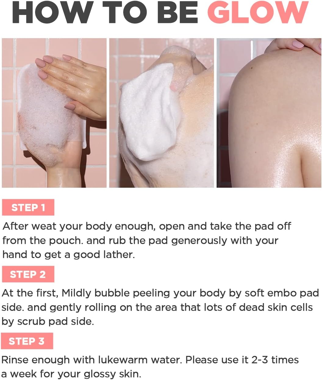 MOM’S BATH RECIPE PEELING PAD (TROUBLE CARE) - Pinky Cosmetics